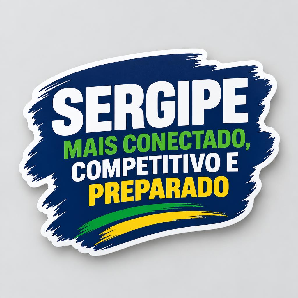 Adesivo · Sergipe mais conectado