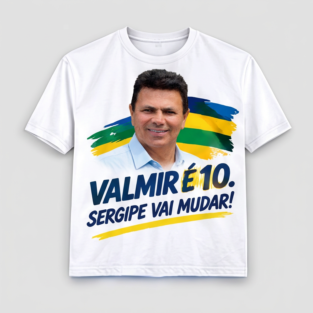 Camisa oficial · Valmir é 10
